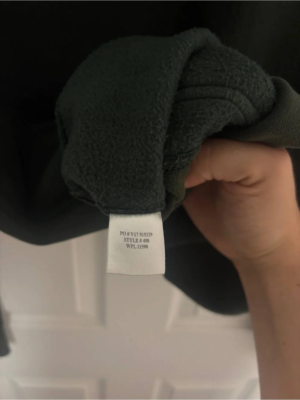 ELAC Hoodie XS Oversized Fit S M Green Pro-Weave Varsity Y2K